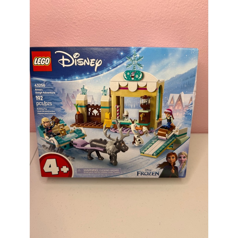 LEGO Disney Frozen Anna's Sleigh Adventure 43256 Building Toy 192 Pcs Ages 4+ - Picture 1 of 4